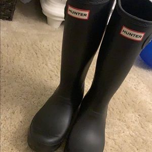 Original Tall Rain Boots: Black